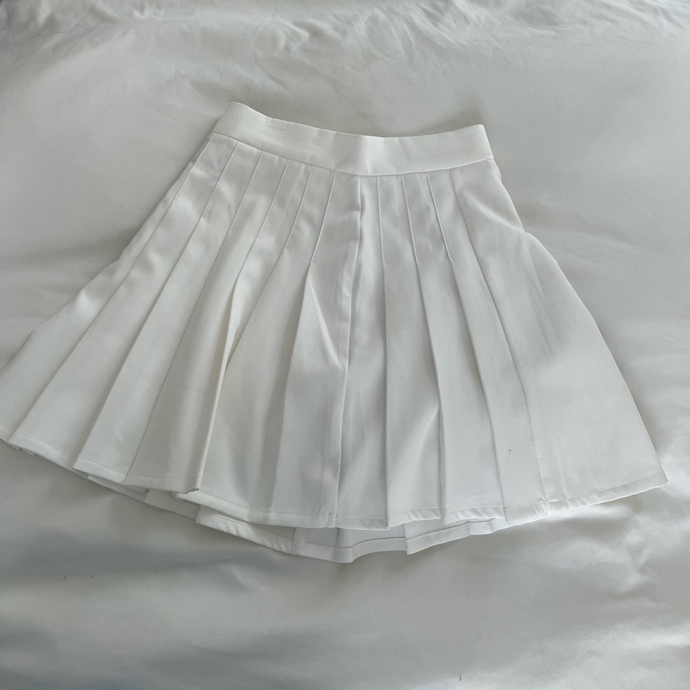 PRINCESS POLLY white tennis skirt